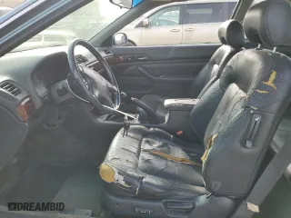 1998 Acura CL Premium with VIN 19UYA3158WL007282, listed as a Copart auction lot 81130634 with 217,957 mi miles and Salvage Title. Bid and sale history available at carsss.com. Image 7.