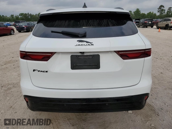 2023 Jaguar F-Pace S with VIN SADCJ2EX4PA706442, listed as a Copart auction lot 55444835 with 31,610 mi miles and Salvage title. Bid and sale history available at DreamBid. Image 6.