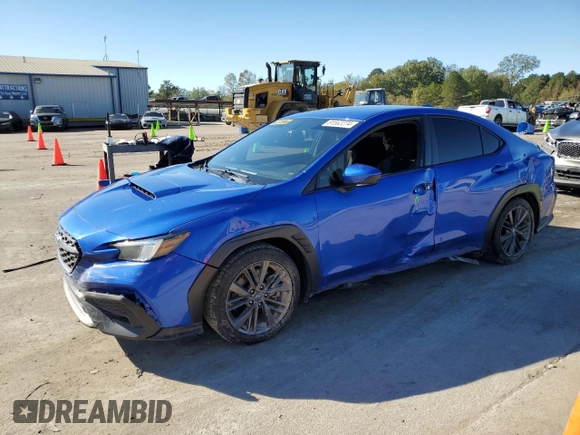 2022 Subaru WRX with VIN JF1VBAA69N9014593, listed as a Copart auction lot 81562274 with 16,231 mi miles and Salvage Title. Bid and sale history available at carsss.com. Image 1.