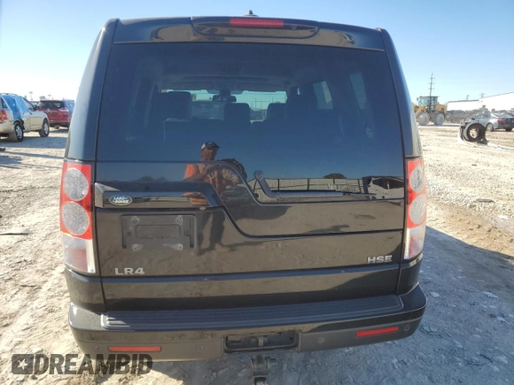 2013 Land Rover LR4 Lux with VIN SALAK2D4XDA670865, listed as a Copart auction lot 81075204 with 171,938 mi miles and Salvage title. Bid and sale history available at DreamBid. Image 6.