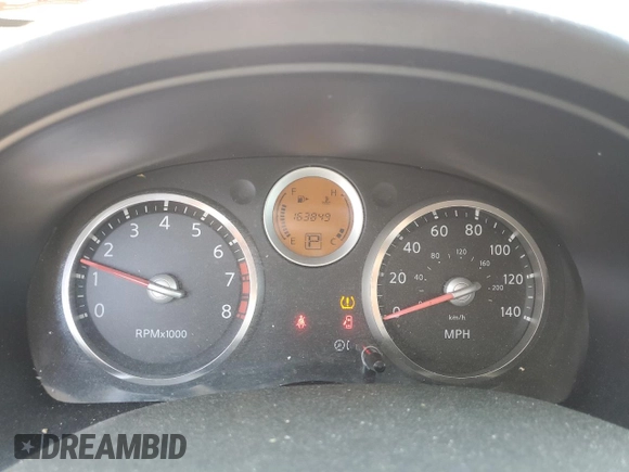 2007 Nissan Sentra S with VIN 3N1AB61E37L616691, listed as a Copart auction lot 59592535 with 163,849 mi miles and Salvage title. Bid and sale history available at DreamBid. Image 9.