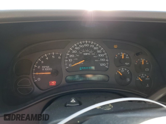 2004 GMC Yukon SLE with VIN 1GKEK13V24J236327, listed as a Copart auction lot 76896974 with 151,028 mi miles and Salvage Title. Bid and sale history available at carsss.com. Image 9.