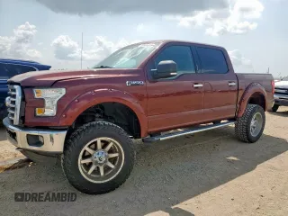 2015 Ford F-150 XLT with VIN 1FTEW1EF9FKE48869, listed as a Copart auction lot 59566375 with 100,207 mi miles and Salvage title. Bid and sale history available at DreamBid. Image 1.