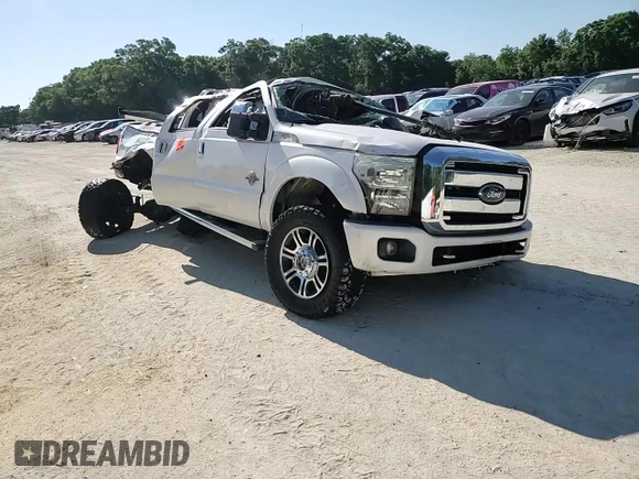 2015 Ford F-250 Lariat with VIN 1FT7W2BT0FEC86878, listed as a Copart auction lot 53724575 with Not provided miles and Salvage title. Bid and sale history available at DreamBid. Image 14.