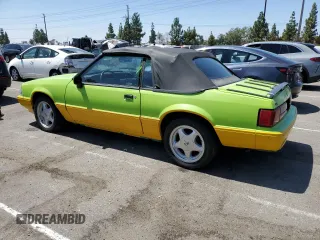 1993 Ford Mustang with VIN 1FACP44M3PF147651, listed as a Copart auction lot 69528314 with 49,510 mi miles and Clean title. Bid and sale history available at DreamBid. Image 2.