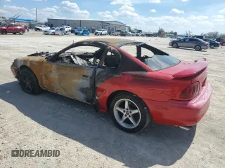 1997 Ford Mustang Cobra with VIN 1FALP47V8VF187337, listed as a Copart auction lot 52354265 with 0 mi miles and Non Repairable. Bid and sale history available at carsss.com. Image 2.