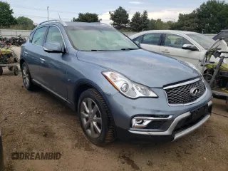 2017 Infiniti QX50 with VIN JN1BJ0RR8HM403528, listed as a Copart auction lot 68048884 with 61,703 mi miles and Salvage Title. Bid and sale history available at carsss.com. Image 4.