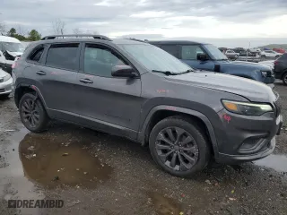 2019 Jeep Cherokee Limited with VIN 1C4PJMDX3KD354455, listed as a Copart auction lot 51209845 with 126,726 mi miles and Salvage Title. Bid and sale history available at carsss.com. Image 4.