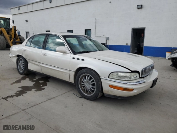 2003 Buick Park Avenue Ultra with VIN 1G4CU541234156714, listed as a Copart auction lot 43635974 with 111892 miles and Salvage Title. Bid and sale history available at carsss.com. Image 4.