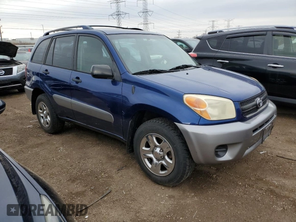 2005 Toyota RAV4 with VIN JTEGD20V650063486, listed as a Copart auction lot 53522685 with Not Provided miles and Clean Title. Bid and sale history available at DreamBid. Image 4.