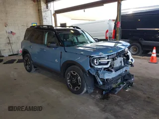 2024 Ford Bronco Sport Outer Banks z VIN 3FMCR9C61RRF73716, wystawiony jako IAAI lot #41914834 z przebiegiem 1 295 mil mil oraz . Historia ofert i sprzedaży dostępna na DreamBid. Obrazek 1.
