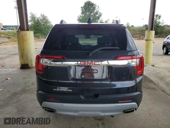 2020 GMC Acadia SLT with VIN 1GKKNMLS6LZ224635, listed as a Copart auction lot 67114884 with 107,829 mi miles and Salvage Title. Bid and sale history available at DreamBid. Image 6.