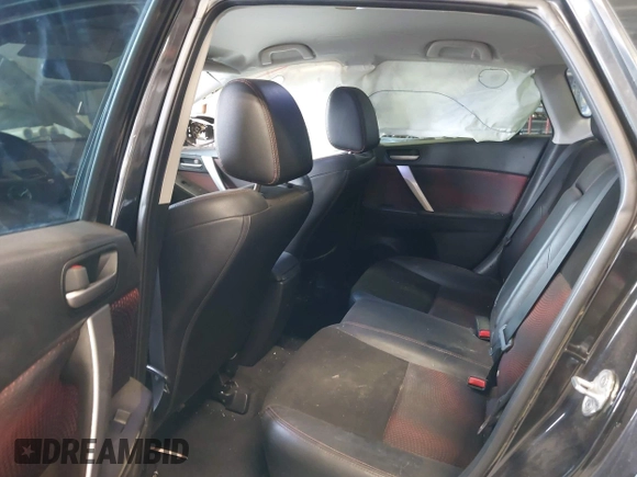 2013 Mazda 3 Mazdaspeed3 Touring with VIN JM1BL1L48D1704743, listed as a IAAI auction lot 42036761 with 124,744 mi miles and . Bid and sale history available at DreamBid. Image 8.
