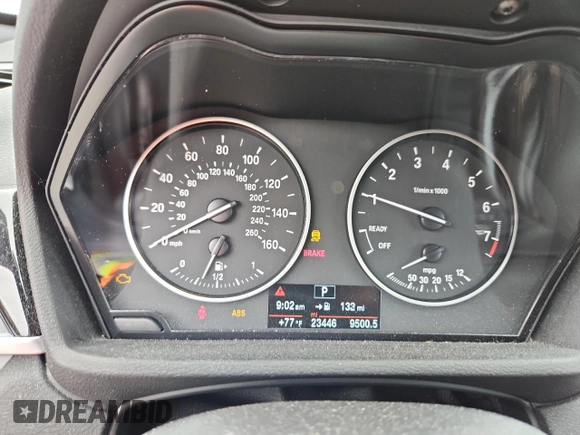 2018 BMW X1 xDrive28i z VIN WBXHT3C36J5L24918, wystawiony jako Copart lot #62171365 z przebiegiem 23 446 mil mil oraz Szkoda całkowita • Salvage title. Historia ofert i sprzedaży dostępna na DreamBid. Obrazek 9.