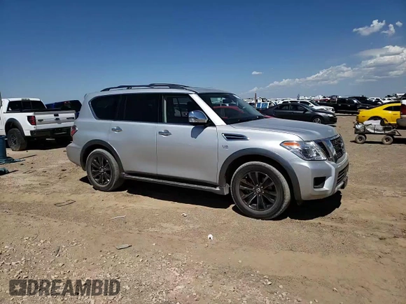 2018 Nissan Armada Platinum with VIN JN8AY2ND0JX000162, listed as a Copart auction lot 62196153 with 35,872 mi miles and Clean Title. Bid and sale history available at carsss.com. Image 11.