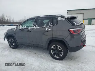 2017 Jeep Compass Trailhawk с VIN 3C4NJDDB5HT667425, выставлен на аукционе Copart как лот 42930605 с пробегом 65 982 миль миль и Списание • Salvage title. История ставок и продаж доступна на DreamBid. Изображение 2.