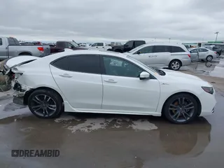 2019 Acura TLX w/A-Spec Pkg with VIN 19UUB1F60KA005081, listed as a IAAI auction lot 41559165 with 56,902 mi miles. Bid and sale history available at carsss.com. Image 14.