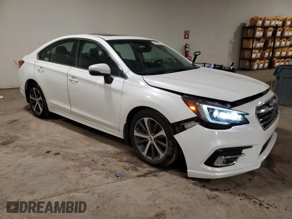 2018 Subaru Legacy Limited with VIN 4S3BNEN64J3037993, listed as a Copart auction lot 46683545 with 38,331 mi miles and Salvage Title. Bid and sale history available at carsss.com. Image 4.