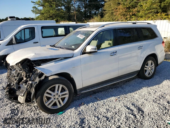 2016 Mercedes-Benz GL with VIN 4JGDF6EE3GA705267, listed as a Copart auction lot 76992604 with 99,259 mi miles and Clean Title. Bid and sale history available at carsss.com. Image 1.