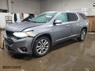2019 Chevrolet Traverse Premier with VIN 1GNEVKKW6KJ314776, listed as a Copart auction lot 44727965 with 115,381 mi miles and Salvage Title. Bid and sale history available at carsss.com. Image 1.