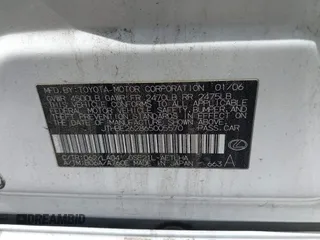 2006 Lexus IS 350 z VIN JTHBE262865005570, wystawiony jako IAAI lot #41966216 z przebiegiem Nie podano mil oraz . Historia ofert i sprzedaży dostępna na DreamBid. Obrazek 9.