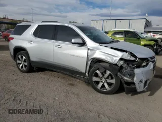2018 Chevrolet Traverse LT z VIN 1GNEVHKW6JJ101635, wystawiony jako Copart lot #50765775 z przebiegiem 84 280 mil mil oraz Szkoda całkowita • Salvage title. Historia ofert i sprzedaży dostępna na DreamBid. Obrazek 4.