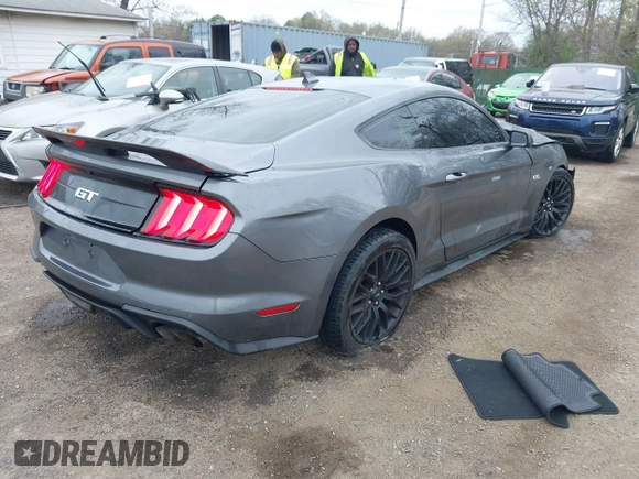 2021 Ford Mustang GT z VIN 1FA6P8CF4M5148249, wystawiony jako IAAI lot #41949502 z przebiegiem 20 993 mil mil oraz . Historia ofert i sprzedaży dostępna na DreamBid. Obrazek 4.