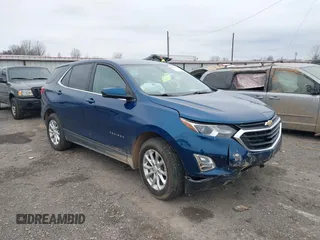 2020 Chevrolet Equinox LT with VIN 2GNAXKEV3L6172042, listed as a IAAI auction lot 41215954 with 142,919 mi miles and . Bid and sale history available at carsss.com. Image 1.