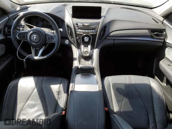 2020 Acura RDX w/Technology Pkg with VIN 5J8TC1H52LL003741, listed as a Copart auction lot 47876493 with 50,998 mi miles. Bid and sale history available at carsss.com. Image 8.