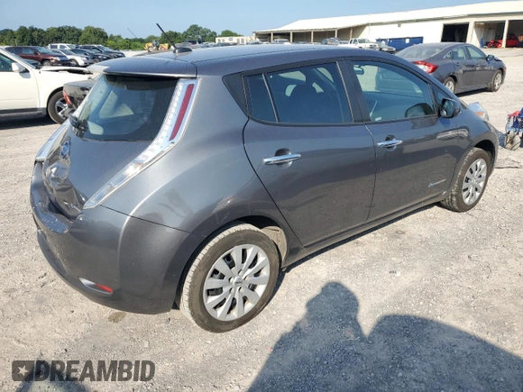 2015 Nissan LEAF SV with VIN 1N4AZ0CP5FC319989, listed as a Copart auction lot 64185663 with 69,099 mi miles. Bid and sale history available at carsss.com. Image 3.