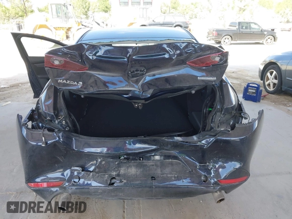 2024 Mazda 3 S with VIN 3MZBPAAM4RM423330, listed as a IAAI auction lot 41582454 with 12,604 mi miles and . Bid and sale history available at DreamBid. Image 6.