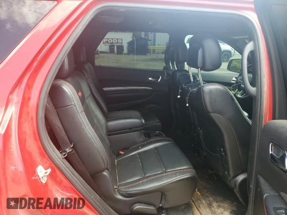2016 Dodge Durango R/T with VIN 1C4SDHCT3GC315143, listed as a Copart auction lot 56103585 with 138,480 mi miles and Salvage title. Bid and sale history available at DreamBid. Image 10.