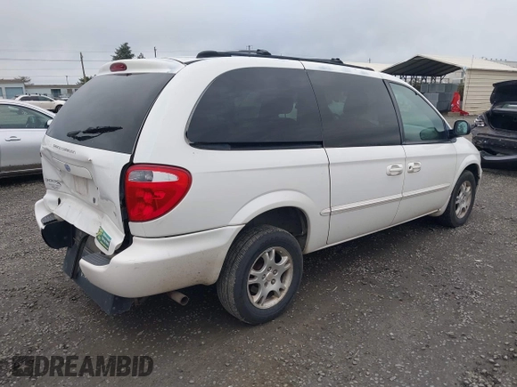 2002 Dodge Caravan EX with VIN 2B8GP74L22R521491, listed as a IAAI auction lot 41838396 with 84,855 mi miles. Bid and sale history available at carsss.com. Image 4.