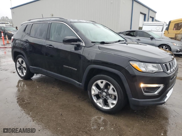 2019 Jeep Compass Limited with VIN 3C4NJCCBXKT843727, listed as a Copart auction lot 42649675 with 19,641 mi miles and Salvage Title. Bid and sale history available at carsss.com. Image 4.