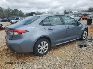 2024 Toyota Corolla LE with VIN 5YFB4MDE5RP167628, listed as a Copart auction lot 48337045 with 20,232 mi miles and Salvage Title. Bid and sale history available at DreamBid. Image 3.