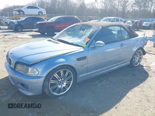 2002 BMW 3 Series M3 with VIN WBSBR934X2EX23550, listed as a IAAI auction lot 41321304 with 273,926 mi miles. Bid and sale history available at carsss.com. Image 2.