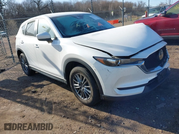 2017 Mazda CX-5 Touring with VIN JM3KFBCL4H0125501, listed as a IAAI auction lot 41979179 with 109,926 mi miles. Bid and sale history available at carsss.com. Image 1.
