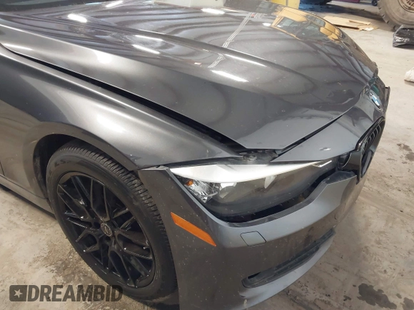 2015 BMW 3 Series 328i xDrive with VIN WBA3B5G53FNS17413, listed as a IAAI auction lot 41643479 with 99,065 mi miles. Bid and sale history available at carsss.com. Image 17.