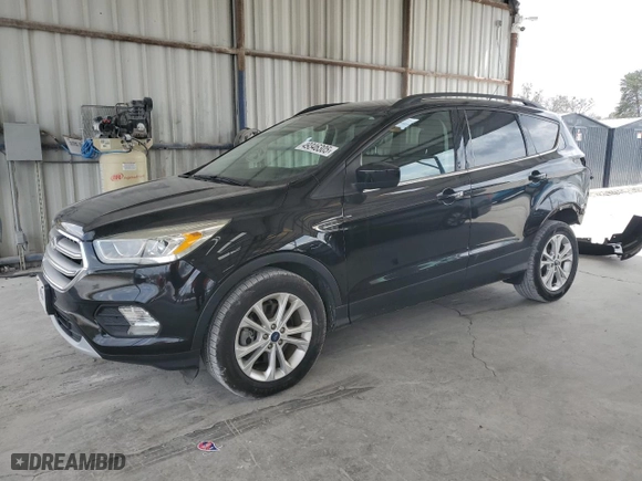 2017 Ford Escape SE with VIN 1FMCU0G92HUC72166, listed as a Copart auction lot 49346305 with 65,544 mi miles and Salvage Title. Bid and sale history available at carsss.com. Image 1.