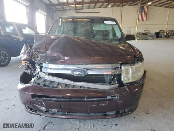 2010 Ford Flex SEL with VIN 2FMGK5CC9ABA29021, listed as a Copart auction lot 50416435 with 177,231 mi miles and Salvage Title. Bid and sale history available at carsss.com. Image 5.