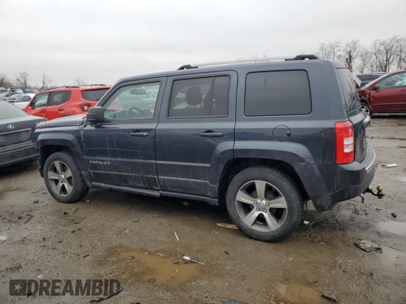 2016 Jeep Patriot High Altitude with VIN 1C4NJPFA8GD590575, listed as a Copart auction lot 44105545 with 96,137 mi miles and Salvage Title. Bid and sale history available at carsss.com. Image 2.