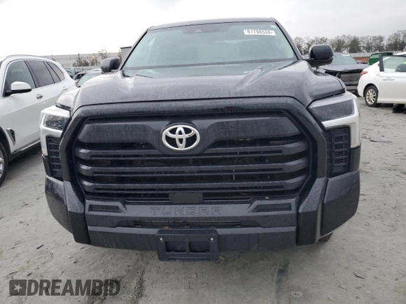 2022 Toyota Tundra 2WD SR with VIN 5TFKB5AB8NX018809, listed as a Copart auction lot 81798534 with 0 mi miles and Non Repairable. Bid and sale history available at carsss.com. Image 5.