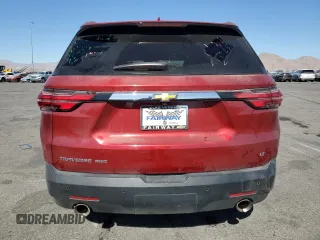 2022 Chevrolet Traverse LT Cloth with VIN 1GNEVGKW6NJ107130, listed as a Copart auction lot 43944025 with 59,900 mi miles and Salvage title. Bid and sale history available at DreamBid. Image 6.