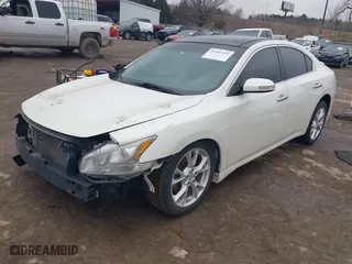 2014 Nissan Maxima 3.5 SV with VIN 1N4AA5AP3EC483277, listed as a IAAI auction lot 41497452 with 162696 miles. Bid and sale history available at carsss.com. Image 18.
