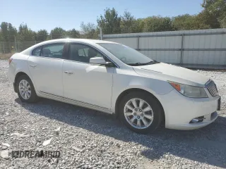 2013 Buick LaCrosse Leather with VIN 1G4GC5ER3DF315156, listed as a Copart auction lot 76005334 with 133,248 mi miles and Salvage Title. Bid and sale history available at carsss.com. Image 4.