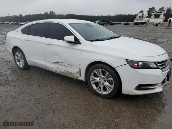 2015 Chevrolet Impala LT with VIN 1G1115SL8FU133072, listed as a Copart auction lot 45015575 with 200,993 mi miles and Salvage Title. Bid and sale history available at carsss.com. Image 4.
