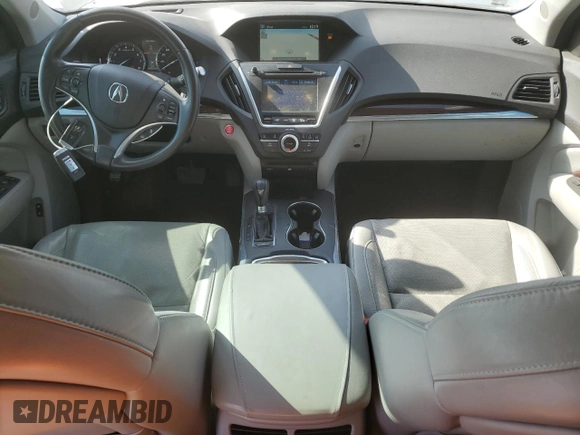 2014 Acura MDX Advance with VIN 5FRYD4H83EB038385, listed as a Copart auction lot 49025375 with 97,357 mi miles and Salvage Title. Bid and sale history available at DreamBid. Image 8.