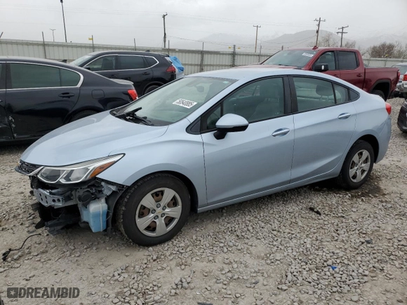 2017 Chevrolet Cruze LS with VIN 1G1BC5SM0H7148559, listed as a Copart auction lot 50540885 with 115,955 mi miles and Salvage Title. Bid and sale history available at carsss.com. Image 1.