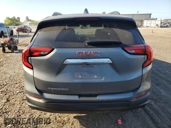 2020 GMC Terrain SLE with VIN 3GKALMEV5LL247274, listed as a Copart auction lot 52832085 with Not provided miles and Salvage title. Bid and sale history available at DreamBid. Image 6.