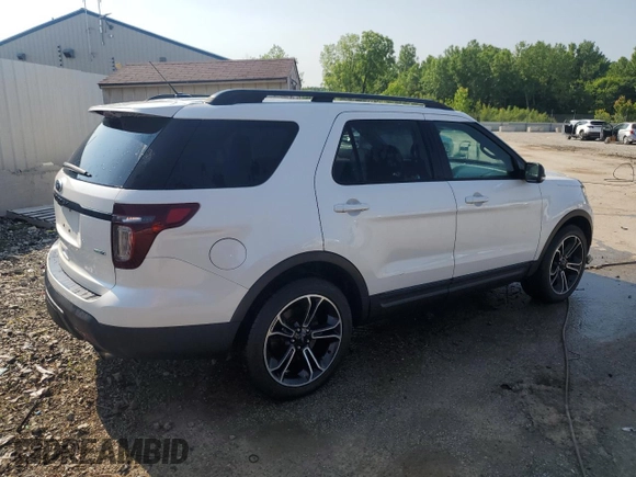 2015 Ford Explorer Sport z VIN 1FM5K8GTXFGB72305, wystawiony jako Copart lot #59307095 z przebiegiem 196 689 mil mil oraz Szkoda całkowita • Salvage title. Historia ofert i sprzedaży dostępna na DreamBid. Obrazek 3.